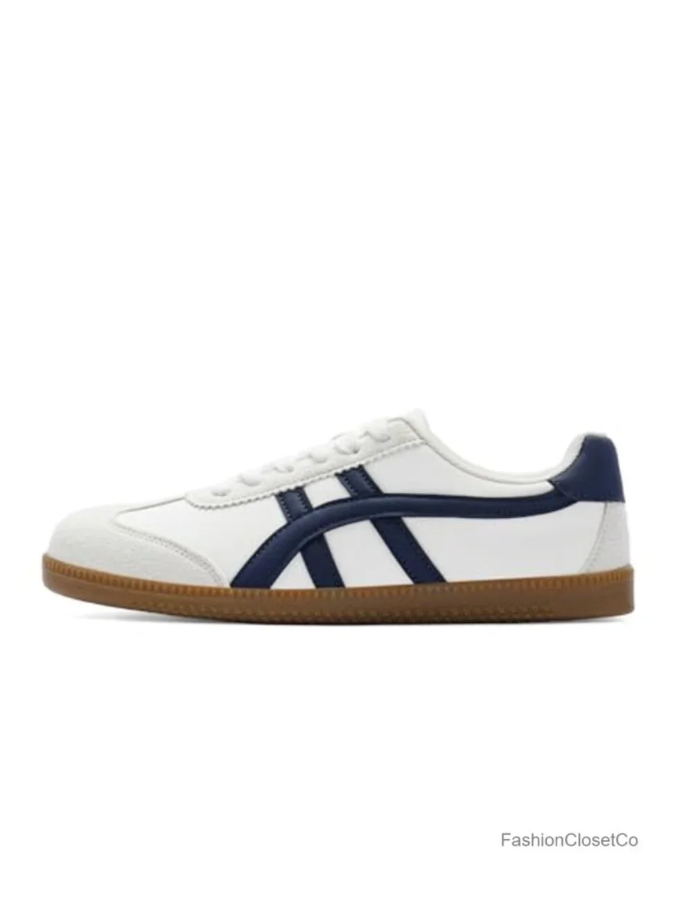 Lightweight Lace Up Fashion Sneakers Non-slip Retro Walking Shoes